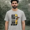Scooter Lover T-Shirt in Pakistan Heather Grey Melange Vestes