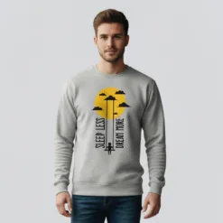 Sleep Less Dream More sweatshirt in Pakistan grey Vestes