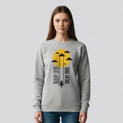 Sleep Less Dream More sweatshirt in Pakistan grey Vestes