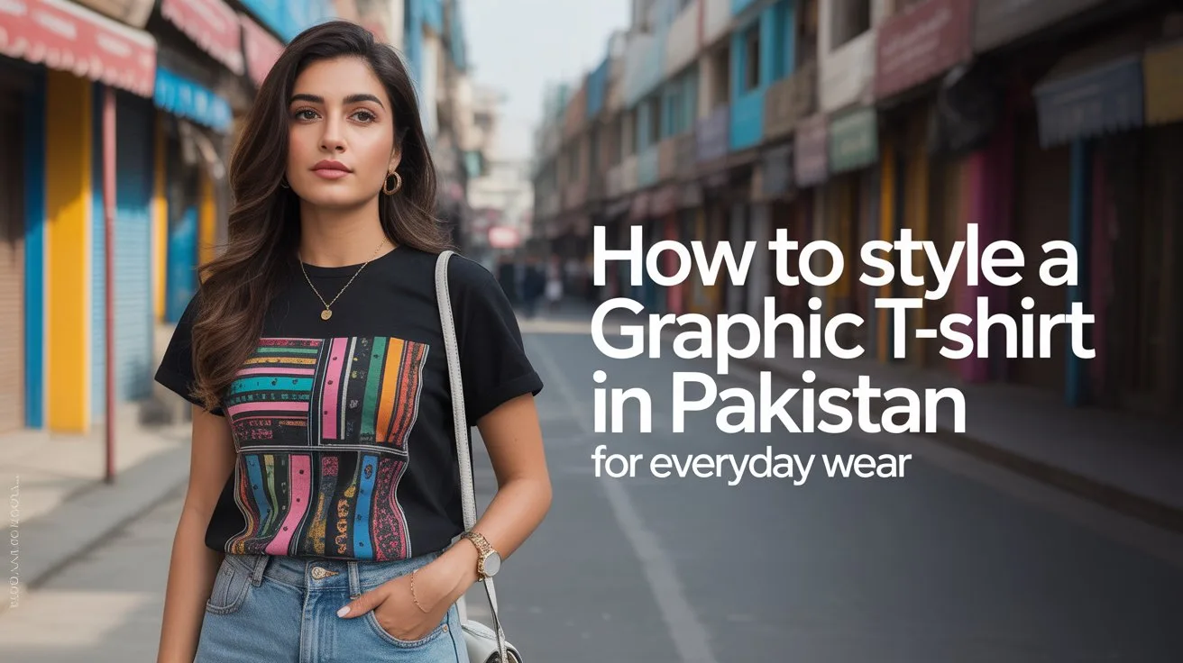 How to Style a Graphic T-Shirt in Pakistan for Everyday Wear