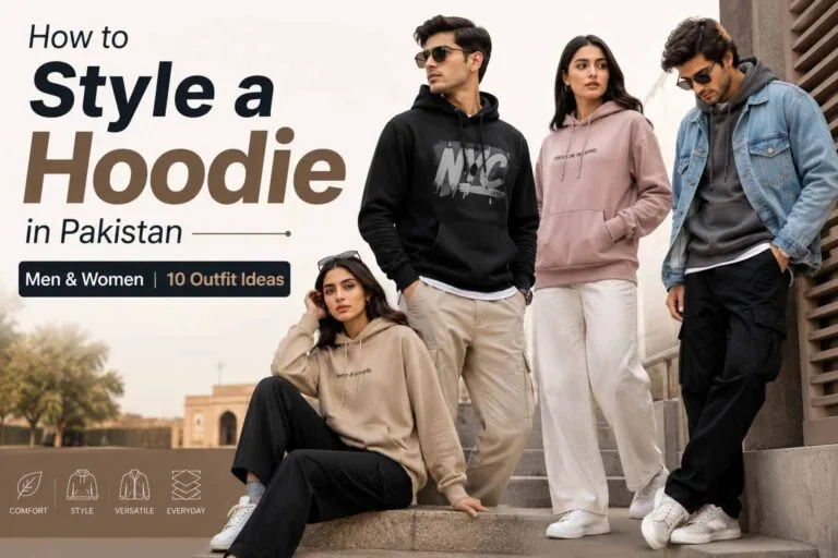 graphic hoodie in Pakistan black Vestes
