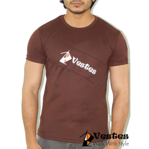 Front Stitch Round Neck Tee - Image 2