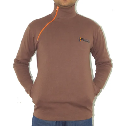 Side Mock Neck Half Zipper - Image 3