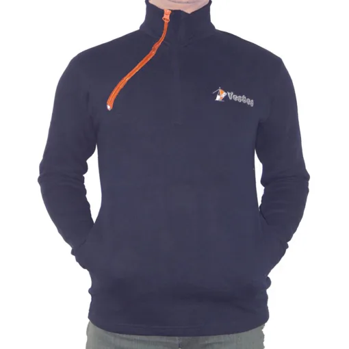 Side Mock Neck Half Zipper - Image 5