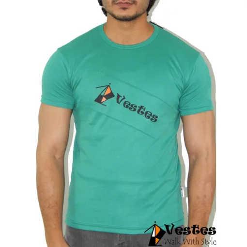 Front Stitch Round Neck Tee - Image 5