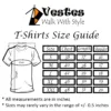 Vestes Men T Shirt Size Guide