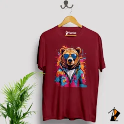 Bear With Sunglasses Tee
