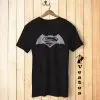 Batman-Superman Logo Tee