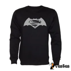 Batman-Superman Logo Sweatshirt