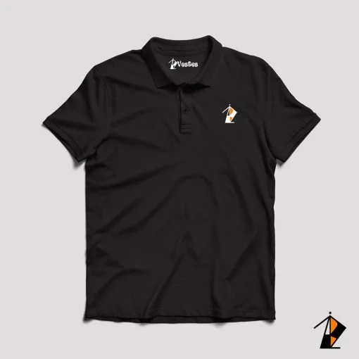 Black Polo Tee