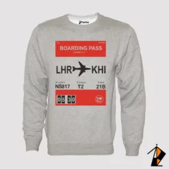 Boarding Pass Sweatshirt
