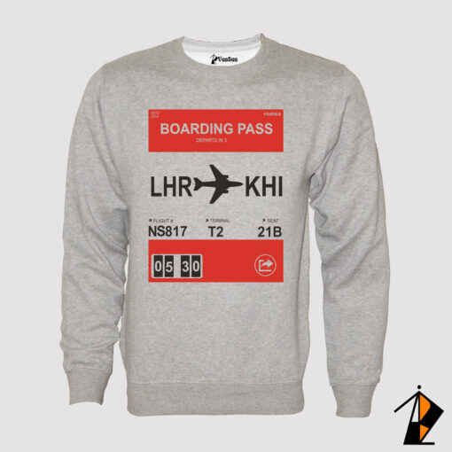 Boarding Pass Sweatshirt
