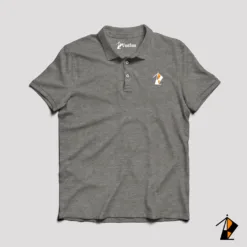 Charcoal Polo Tee