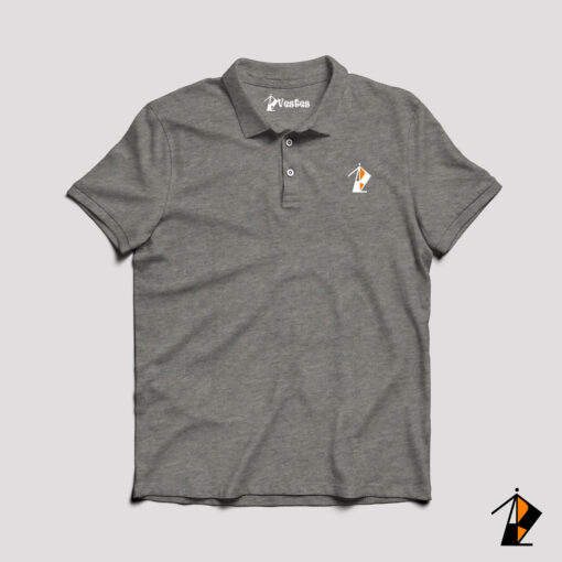 Charcoal Polo Tee