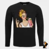 Drinking Girl Full Sleeve