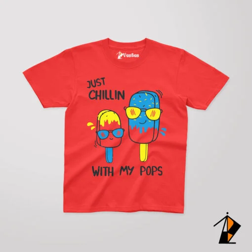 Just Chillin Kids T Shirt