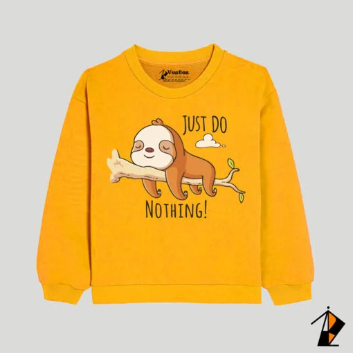 Just Do Nothing Kids Sweatshirt