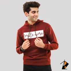 Smile More Pullover Hoodie