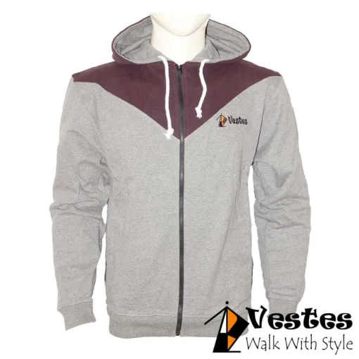 V Panel Hoodie - Image 2