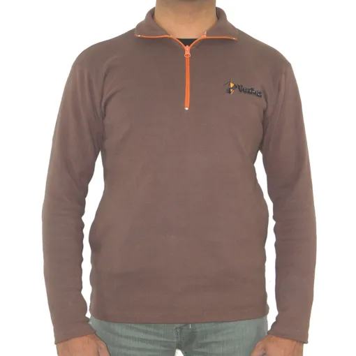Front Mock Neck Half Zipper