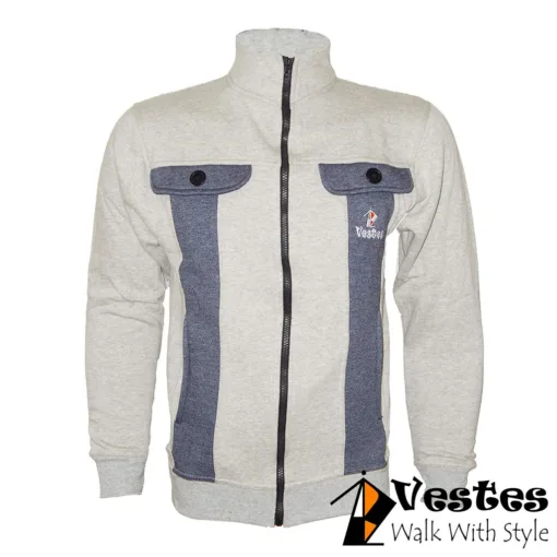 Front Panel Mock Neck Zipper - Image 2