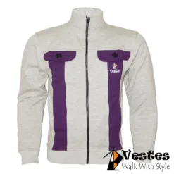 Front Panel Mock Neck Zipper