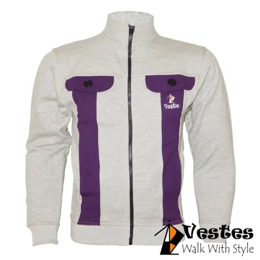 Front Panel Mock Neck Zipper