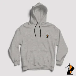 Grey Basic Pullover Hoodie