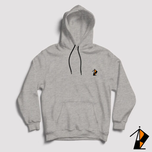 Grey Basic Pullover Hoodie