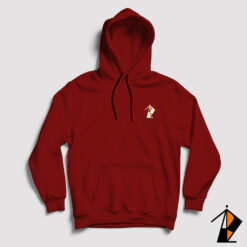 Maroon Basic Pullover Hoodie
