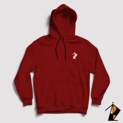 Maroon Basic Pullover Hoodie