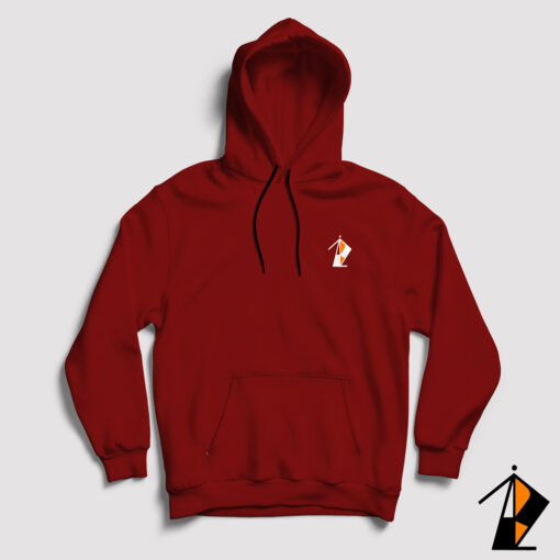 Maroon Basic Pullover Hoodie
