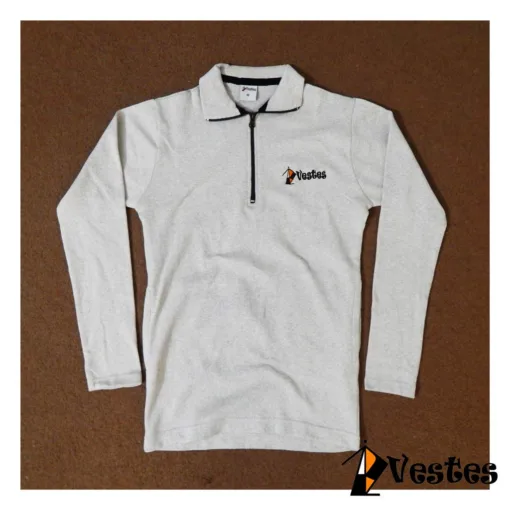 Front Mock Neck Half Zipper - Image 5