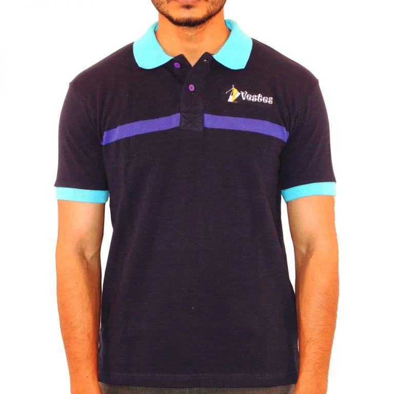 Navy Blue Polo Tee